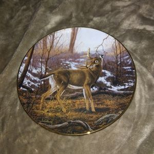 🦌 Danbury Mint "Sign Post" Porcelain Plate 🦌